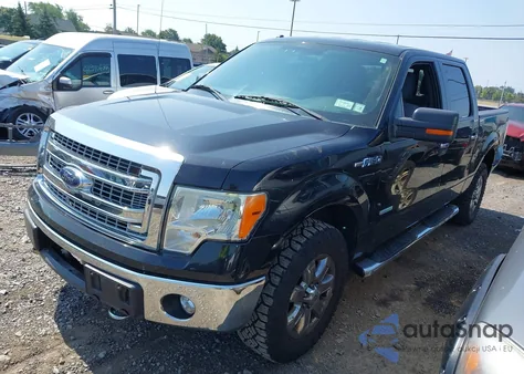 2013 Ford F-150 Xlt from USA, damaged, VIN 1FTFW1ETXDFD46626